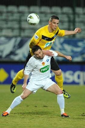 Fußball, Coupe de France, US Quevilly - US Orleans 2:0 n.V.