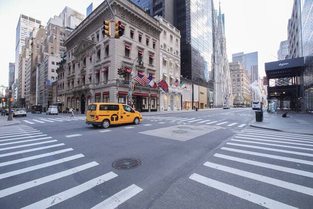 Coronavirus, New York verhängt Teil-Lockdown, Archivbilder