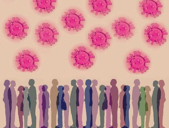 Coronavirus, Illustrationen