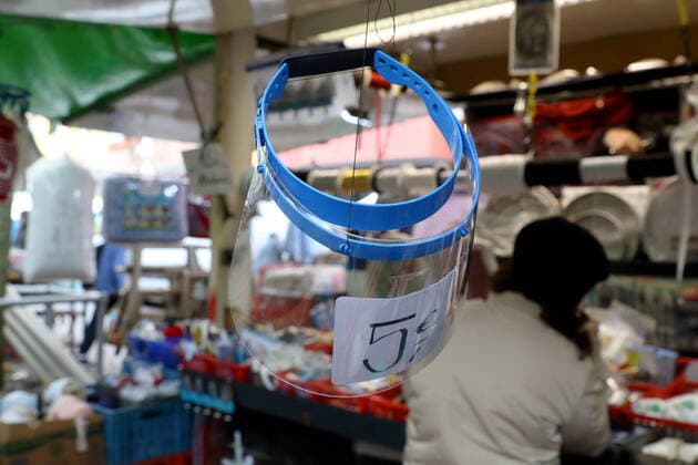 Coronavirus, Visiere bieten weniger Schutz als übliche Masken