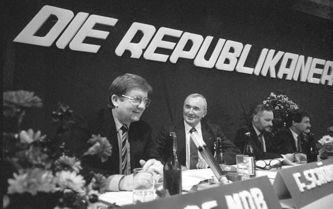 Gründungskongress der Republikaner in Müchen