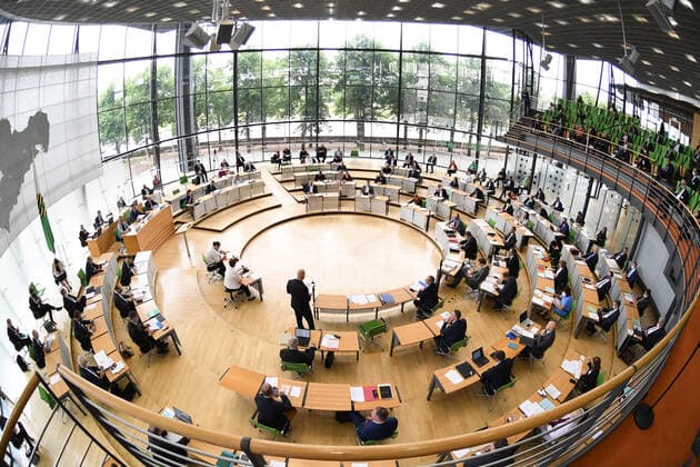 Landtagswahl Sachsen 2024, Sächsischer Landtag in Dresden