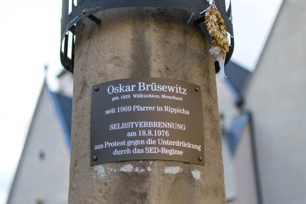 Oskar Brüsewitz, 50. Todestag am 22. August