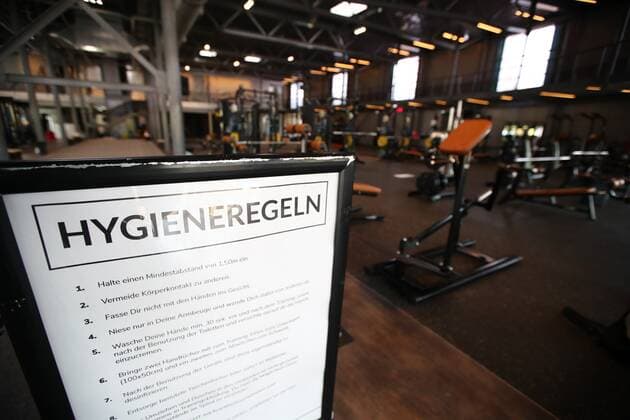 Coronakrise 2020: Fitnessstudios in Deutschland