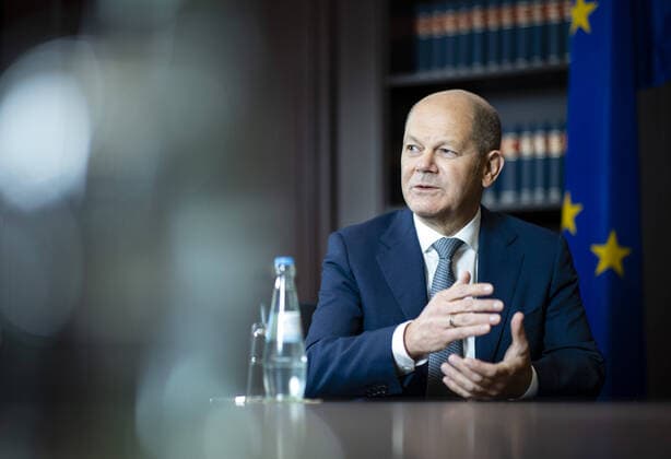 WAHL2021: SPD Kanzler Olaf Scholz