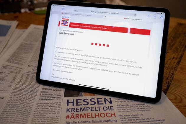 Coronavirus in Hessen, Impftermin - Symbolbilder