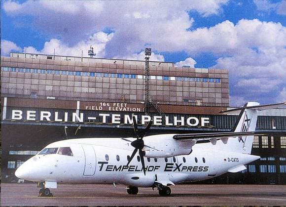 Eröffnung des Flughafens Berlin-Tempelhof, 100. Jahrestag am 08. Oktober