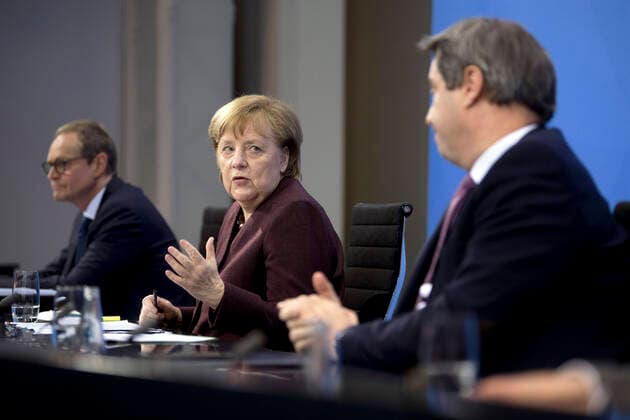 Coronavirus, Angela Merkel gesteht Fehler ein und kippt Ruhetage zu Ostern - Archivbilder