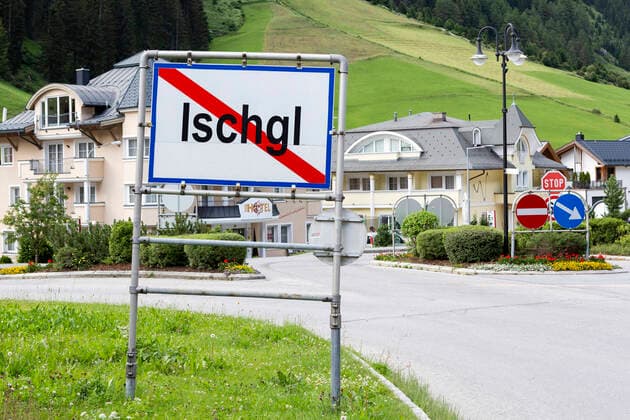 Österreich, Ermittlungen zu Coronavirus-Hotspot Ischgl eingestellt, Archivbilder
