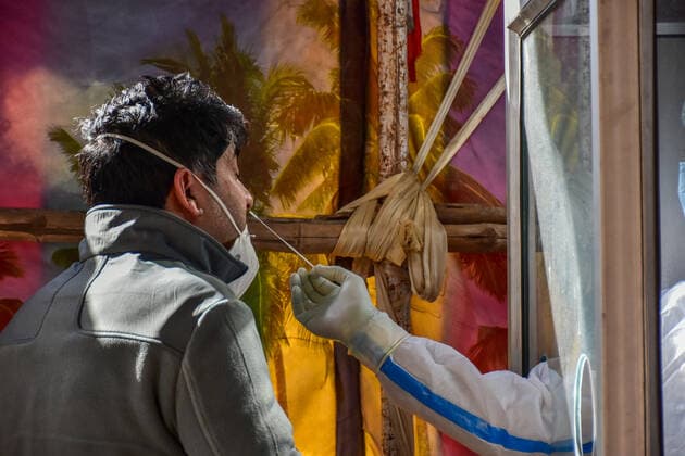 Coronavirus in Indien, Eindrücke aus Srinagar