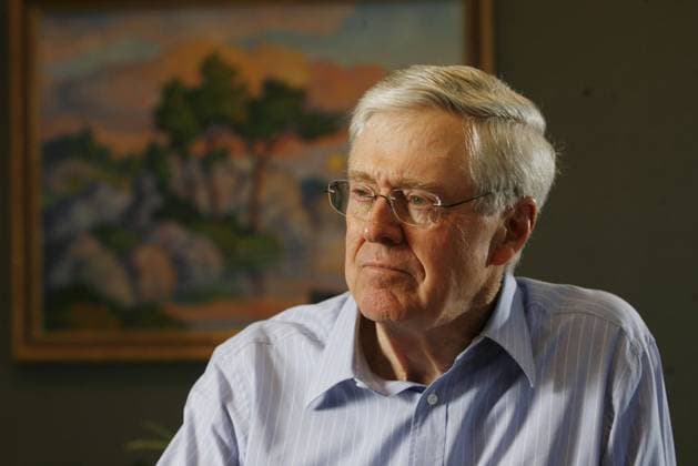 US-Milliardär Charles Koch, Archivbilder