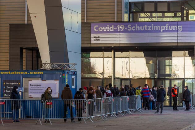 Coronavirus in Österreich, Impfzentrum in Wien