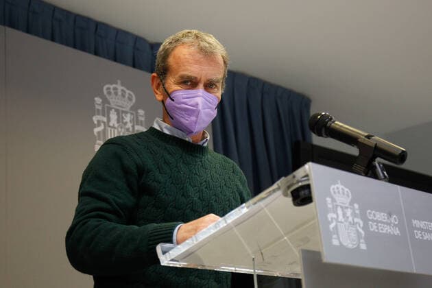 Coronavirus in Spanien, Pressekonferenz der Gesundheitsbehörde CCAES in Madrid