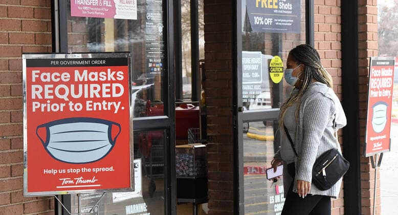 Coronavirus in den USA, Eindrücke der Maskenpflicht in Plano, Texas