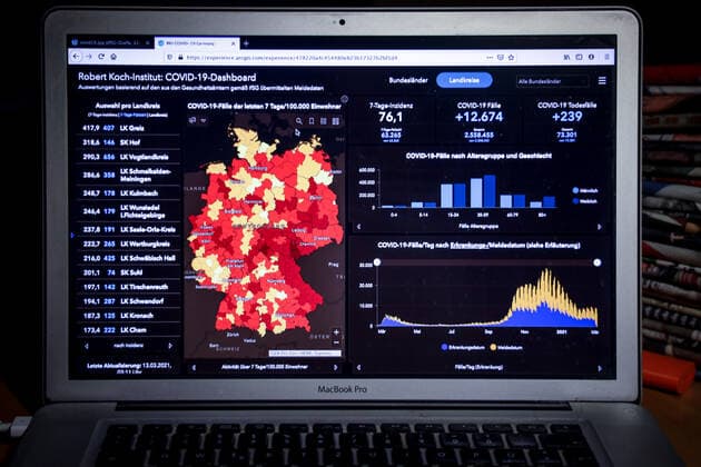 Coronavirus in Deutschland, Covid-19-Dashboard des Robert Koch-Institut