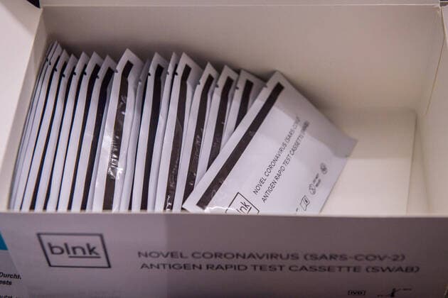 Coronavirus - Blnk Corona-Schnelltest - Symbolbilder