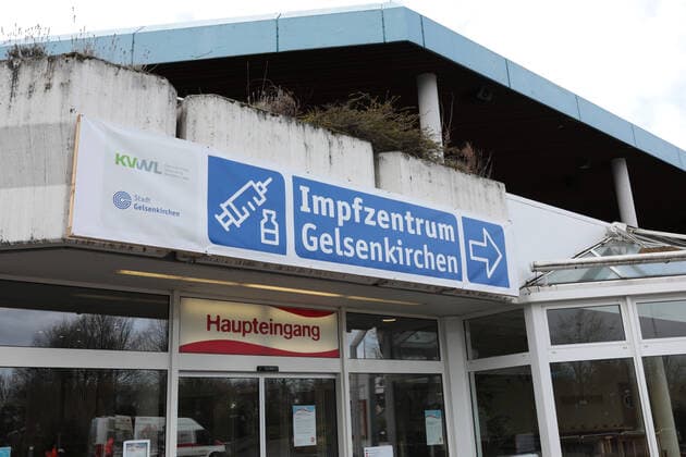 Coronavirus in NRW, Impfzentrum in Gelsenkirchen