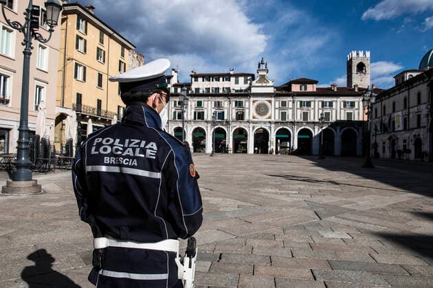 Coronavirus in Italien, Lockdown in Brescia