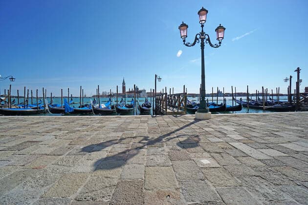 Coronavirus in Italien, Lockdown in Venedig
