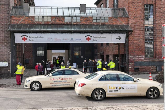 Coronavirus, Impfzentrum in Berlin