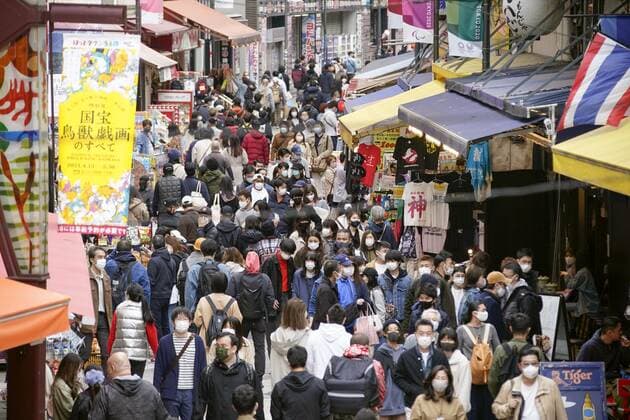 Coronavirus in Japan, Eindrücke aus Tokio