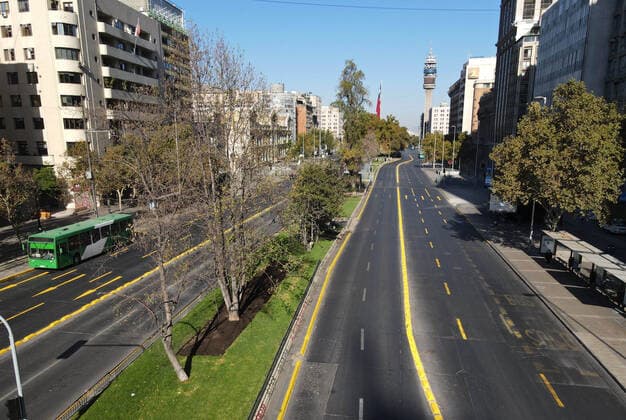 Coronavirus in Chile, Lockdown in Santiago