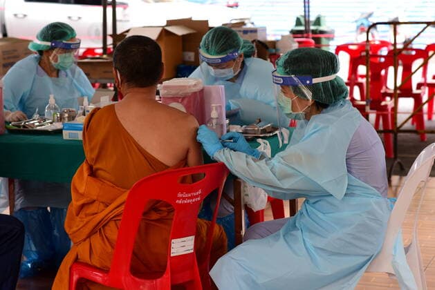 Coronavirus in Thailand, Impfzentrum in Bangkok