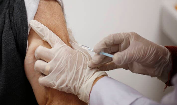 Coronavirus im Westjordanland, Impfzentrum in Nablus