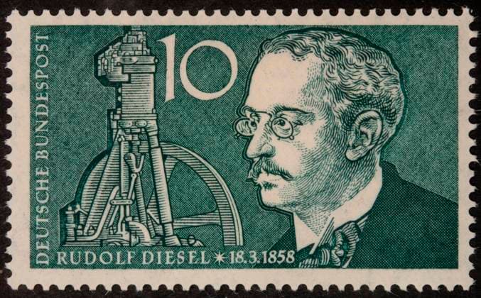Rudolf Diesel, 110. Todestag am 29. September