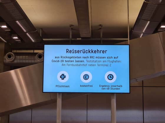 Coronavirus, Testpflicht für Flug-Reiserückkehrer geplant - Archivbilder
