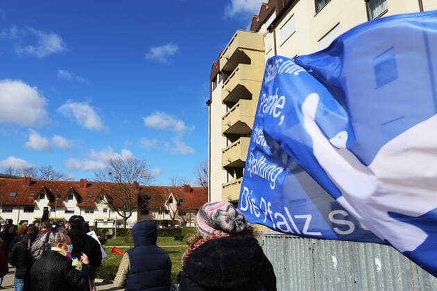 Coronavirus in Baden-Württemberg, Proteste gegen Maßnahmen in Mannheim