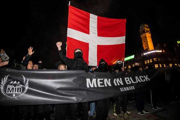 Coronavirus in Dänemark, Proteste in Kopenhagen