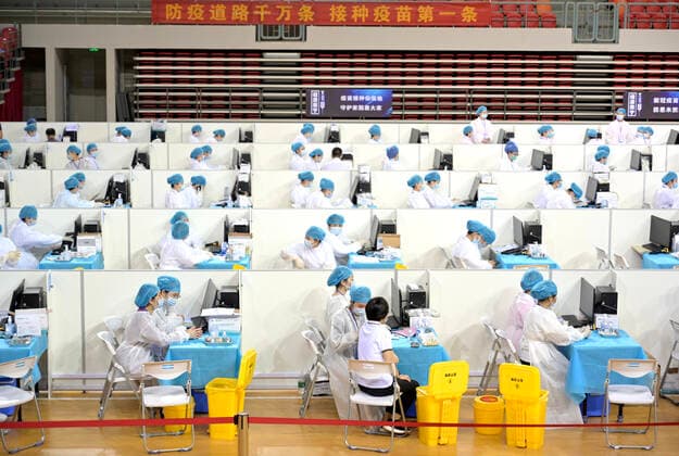 Coronavirus in China, Impfung in Nanning