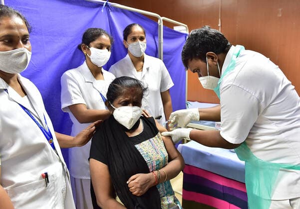 Coronavirus in Indien, Impfungen in Bangalore