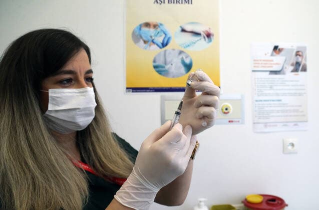 Coronavirus in der Türkei, Impfung in Ankara