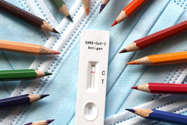 Coronavirus in Deutschland, Testpflicht in der Schule - Symbolbilder