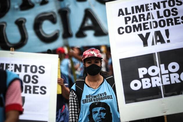 Coronavirus in Argentinien, Proteste in Buenos Aires