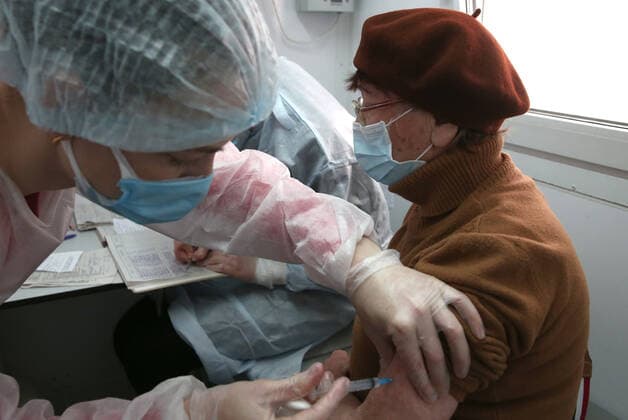 Coronavirus in Russland, Impfungen mit Sputnik V in Moskau