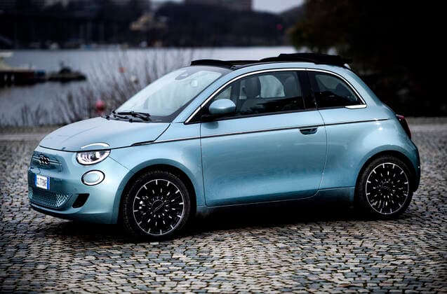 Fahrzeuge, E-Autos, Fiat 500e