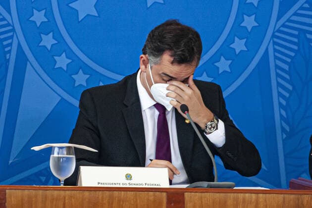 Coronavirus in Brasilien, Pressekonferenz in Brasilia