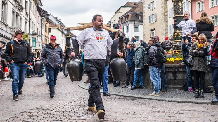 Coronavirus in der Schweiz, Demonstration gegen Corona-Maßnahmen in Schaffhausen