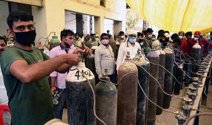 Coronavirus in Indien, Eindrücke aus Allahabad