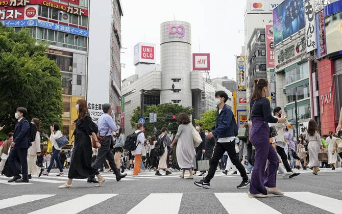 Coronavirus in Japan, Eindrücke aus Tokio