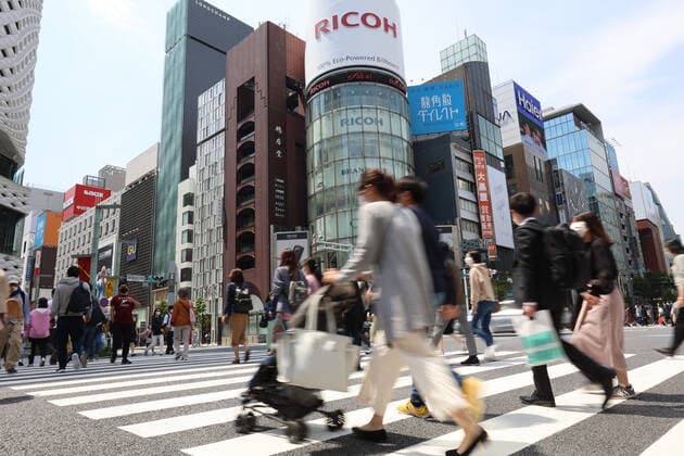 Coronavirus in Japan, Eindrücke aus Tokio
