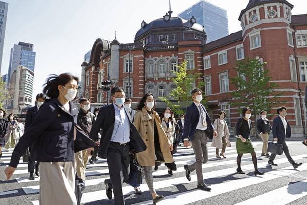 Coronavirus in Japan, Eindrücke aus Tokio