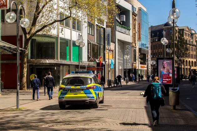 Coronavirus in NRW, Eindrücke vom Lockdown aus der Kölner Innenstadt