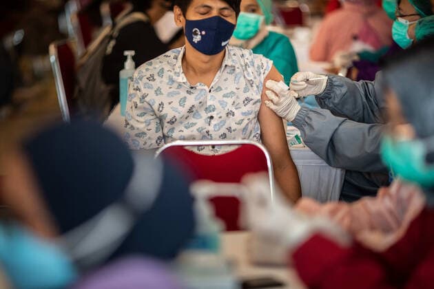 Coronavirus in Indonesien, Impfungen in Tangerang