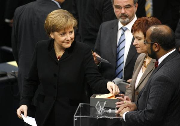 IMAGO History, Deutsche Parteien, CDU, Angela Merkel erste Bundeskanzlerin 2005
