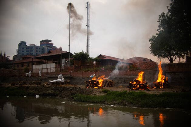 Coronavirus in Nepal, Eindrücke aus Kathmandu