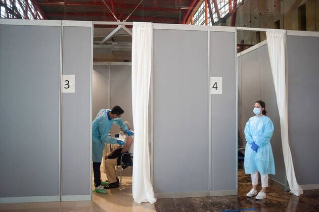Coronavirus in Spanien, Impfungen in Malaga